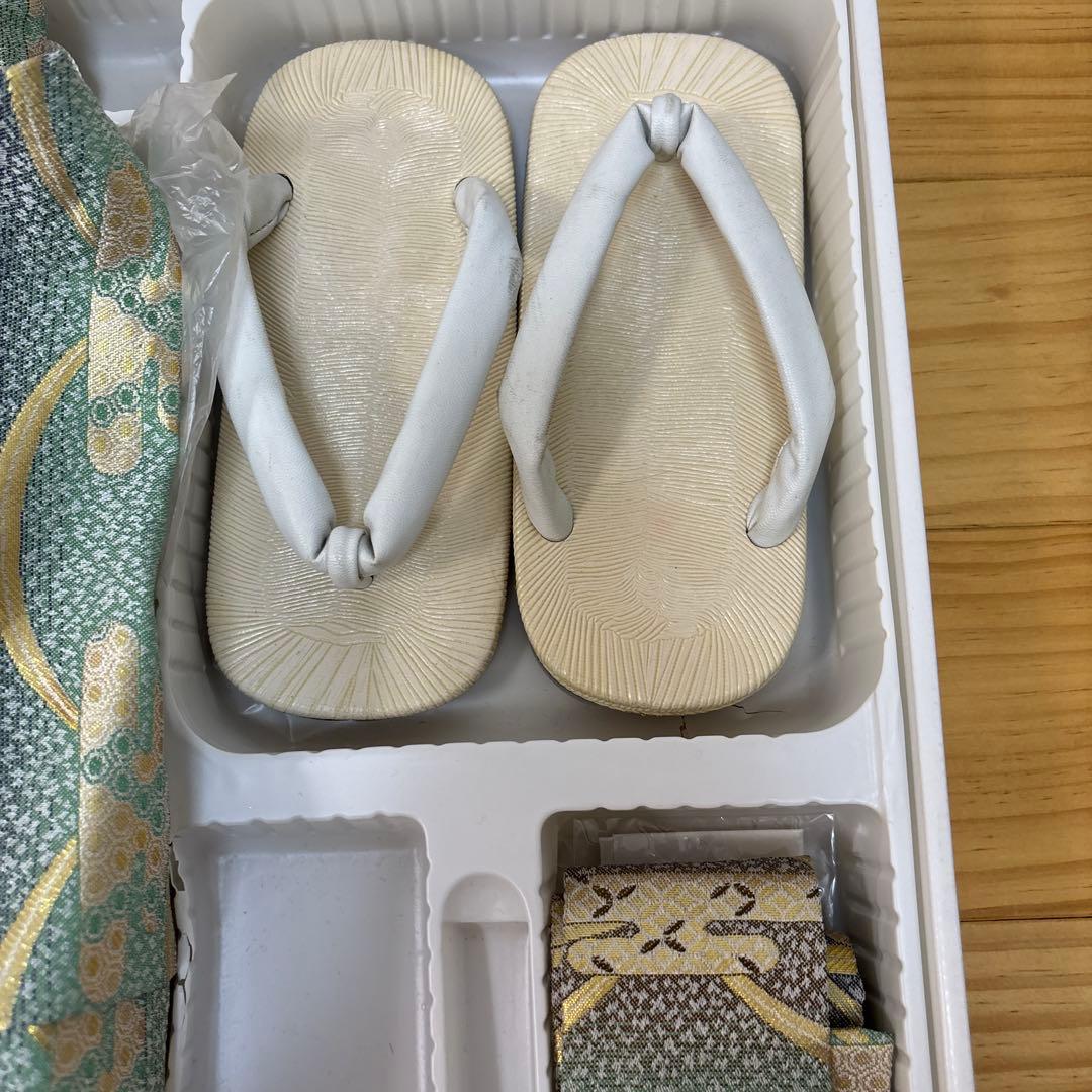 5歳 7歳　男の子　七五三 袴　着物　下駄　小物セット