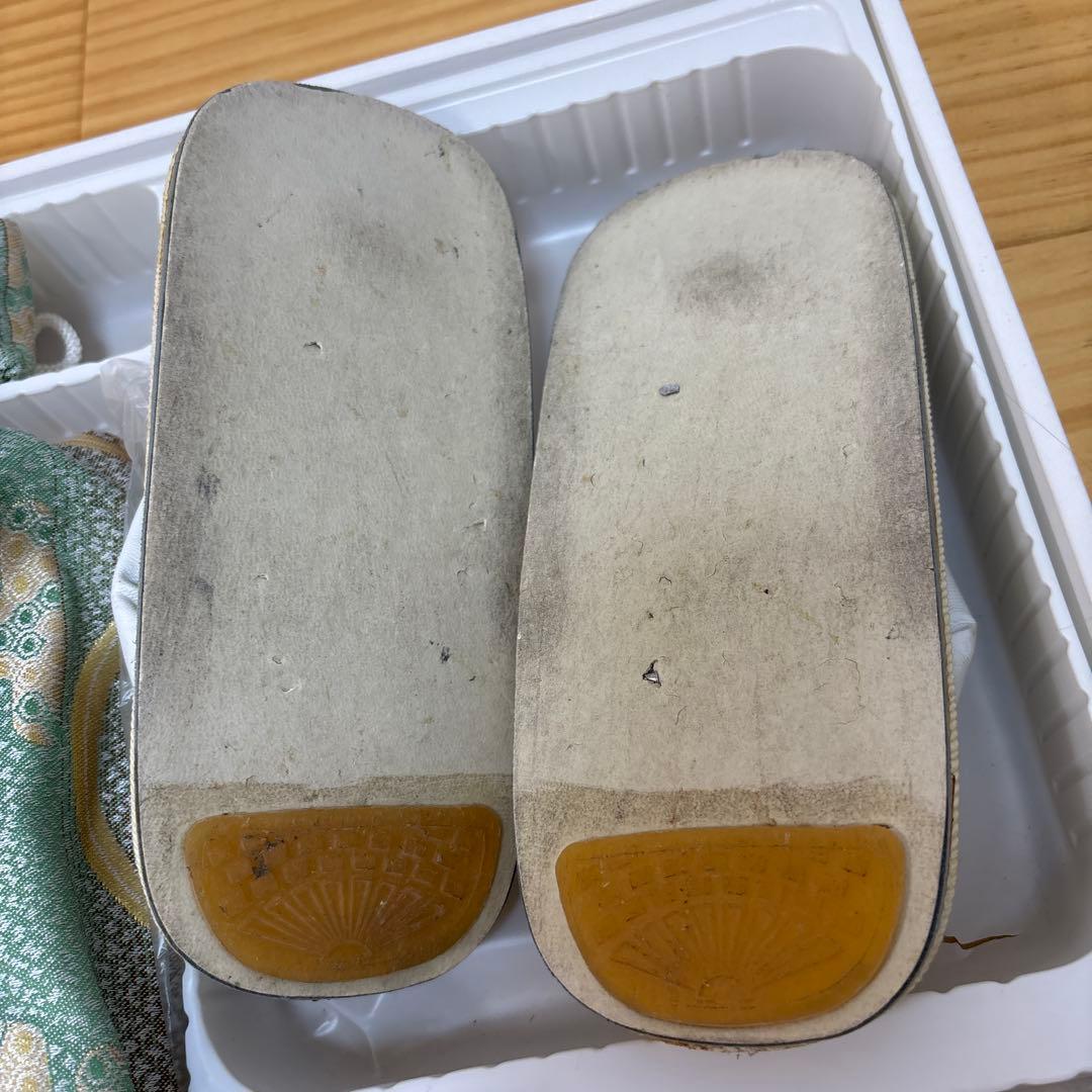 5歳 7歳　男の子　七五三 袴　着物　下駄　小物セット