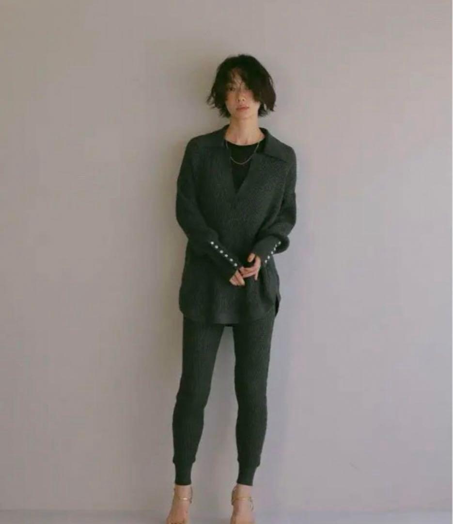 新品未開封ETRE TOKYO スキッパーサーマルプルオーバー トップス 長袖