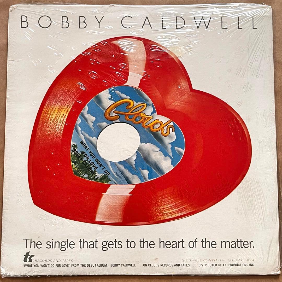 EP ボビーコールドウェル ハート型 カラー盤 CL-HSS1