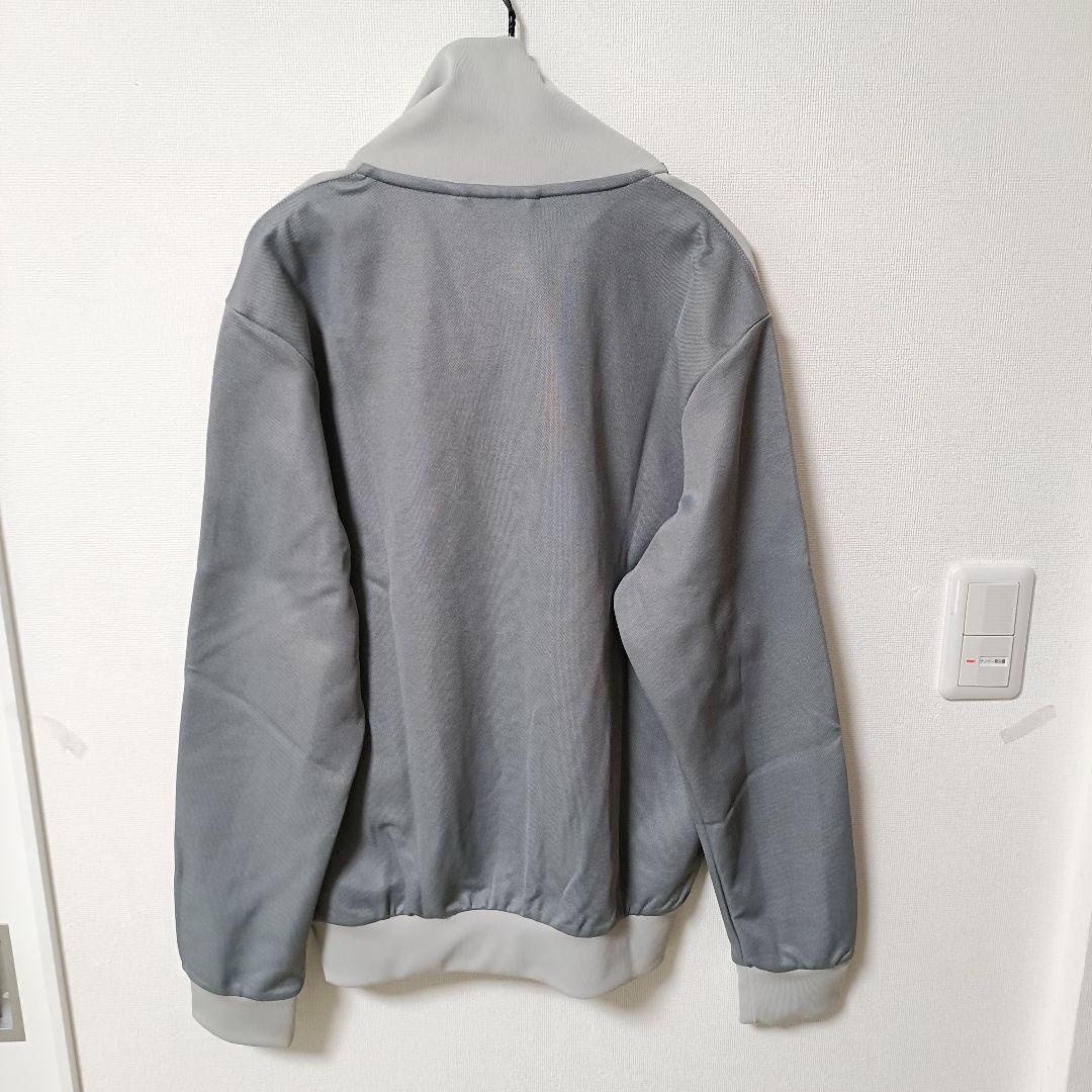 アディダス 灰 ベッケンバウアー トラックジャケット 男性M ジャージ 立襟