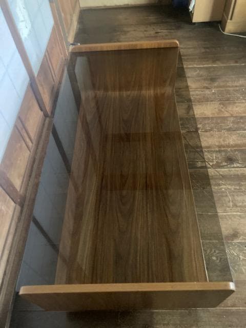 大型ガラステーブル ロングローテーブル最終値下げ断行