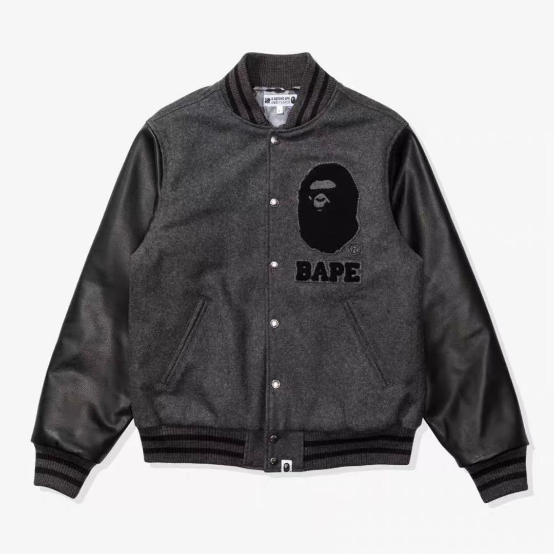 BAPE X undefeated VARSITY JACKET スタジャン