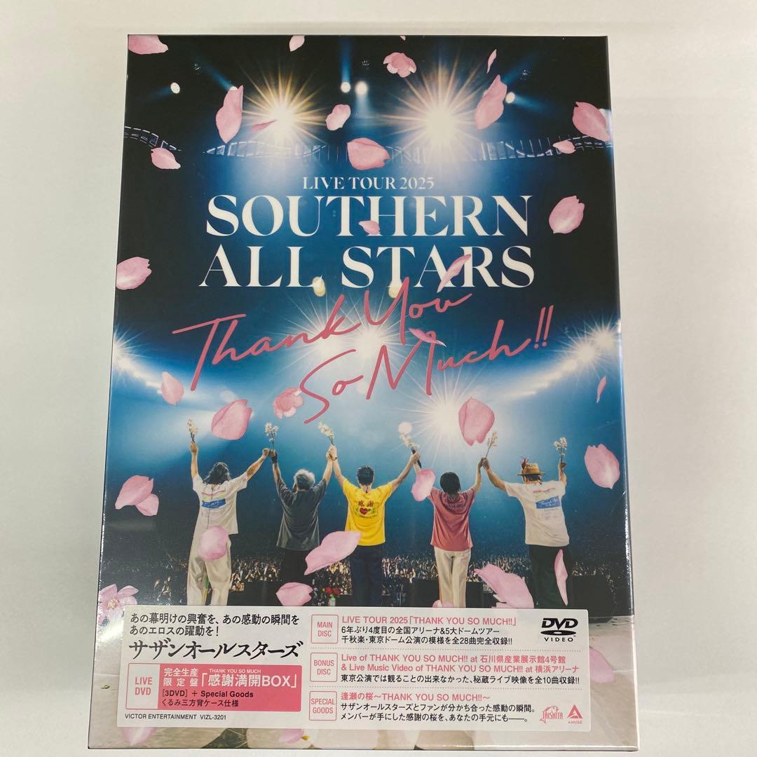 未開封DVD サザンオールスターズ THANK YOU SO MUCH!!