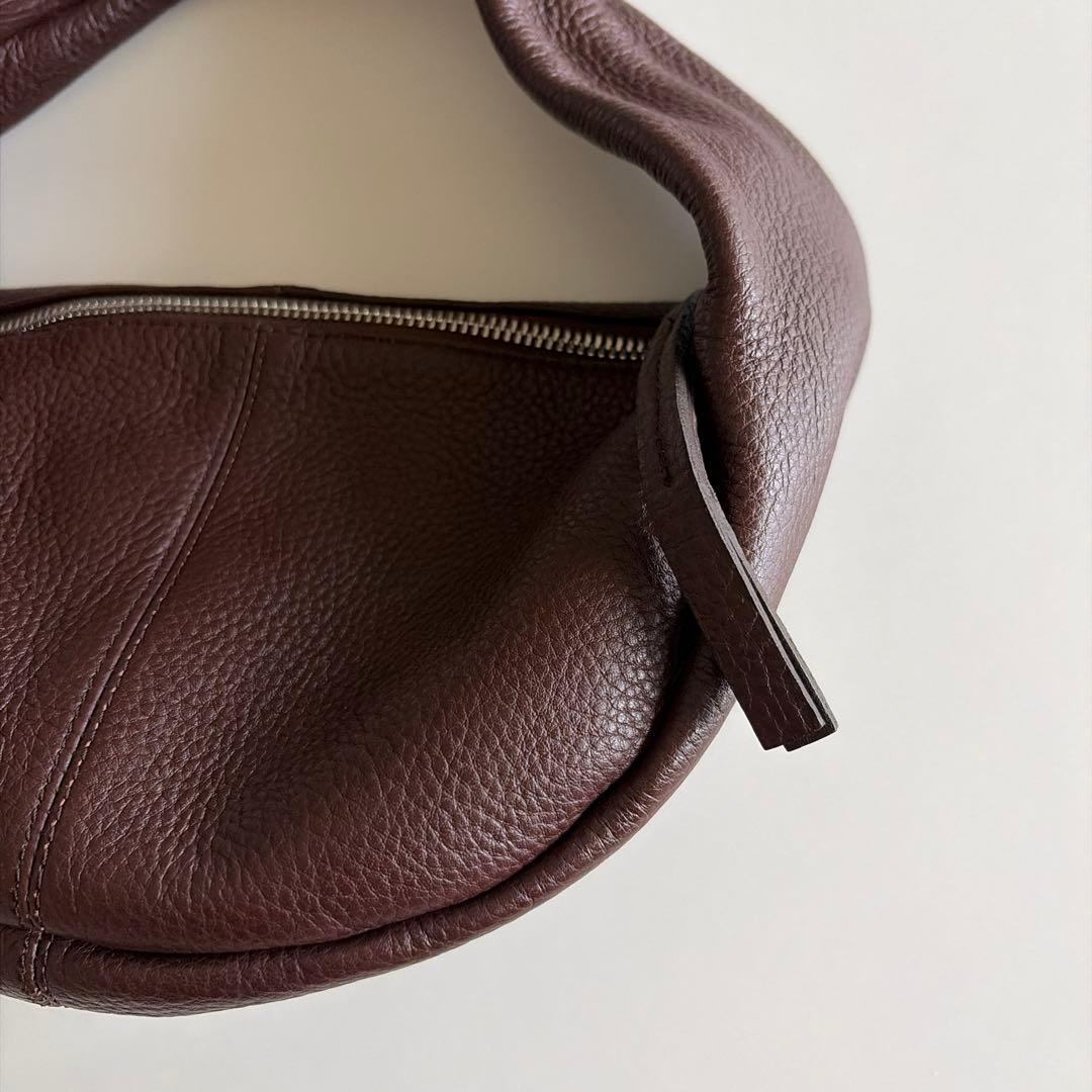 todayfull トゥデイフル Leather Wrap Bag バーガンディ