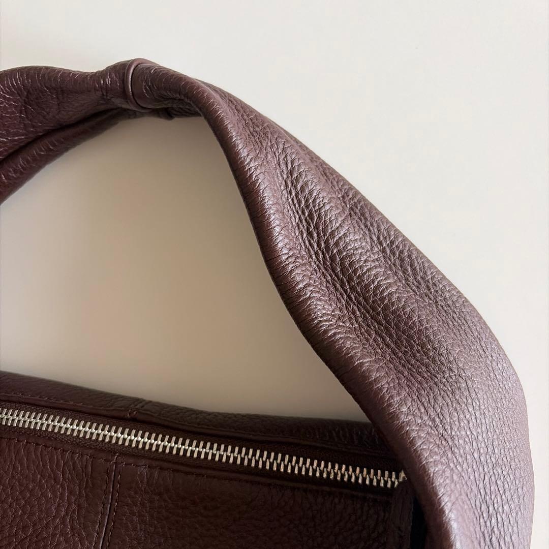 todayfull トゥデイフル Leather Wrap Bag バーガンディ