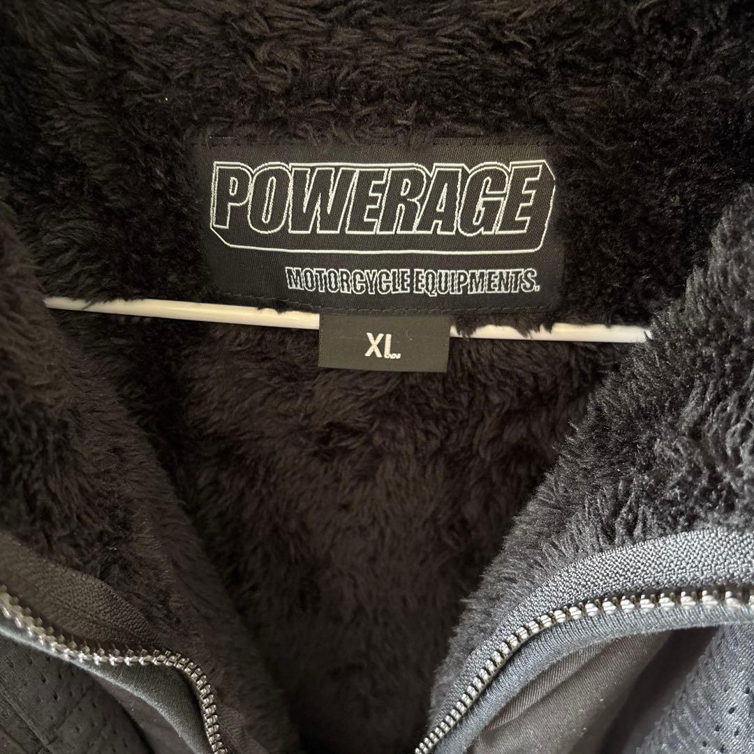 パワーエイジPJ-22202 N-3Bライダース　黒　XL