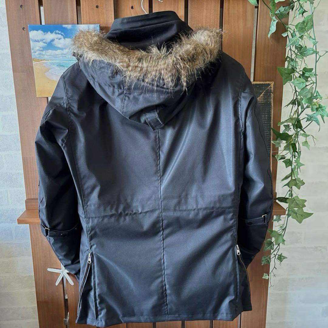 パワーエイジPJ-22202 N-3Bライダース　黒　XL