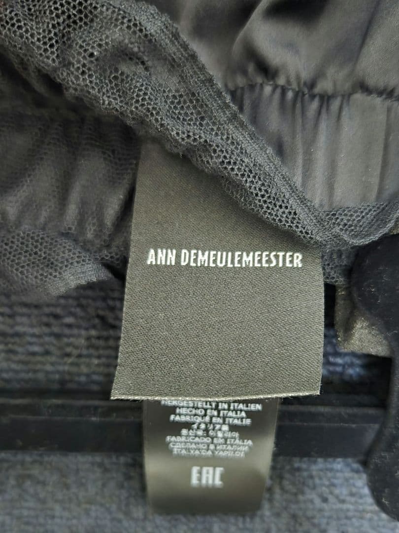 最終値下げ anndemeulemeester AW24 サテンショートパンツ