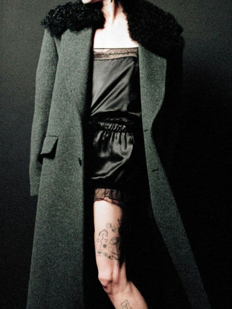 最終値下げ anndemeulemeester AW24 サテンショートパンツ