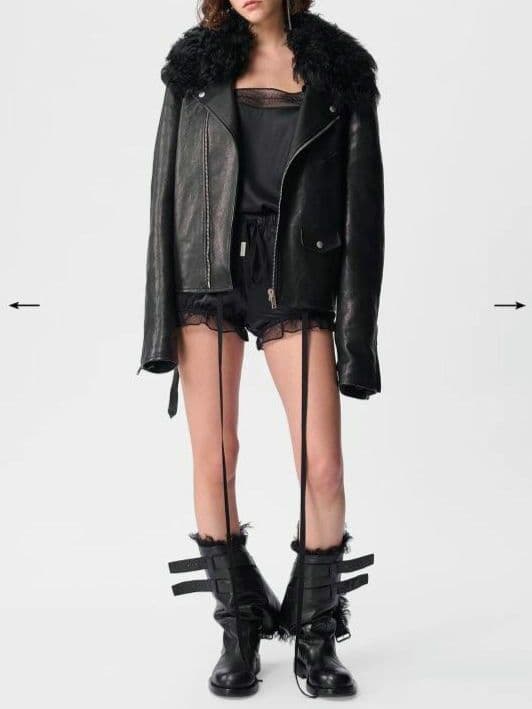 最終値下げ anndemeulemeester AW24 サテンショートパンツ