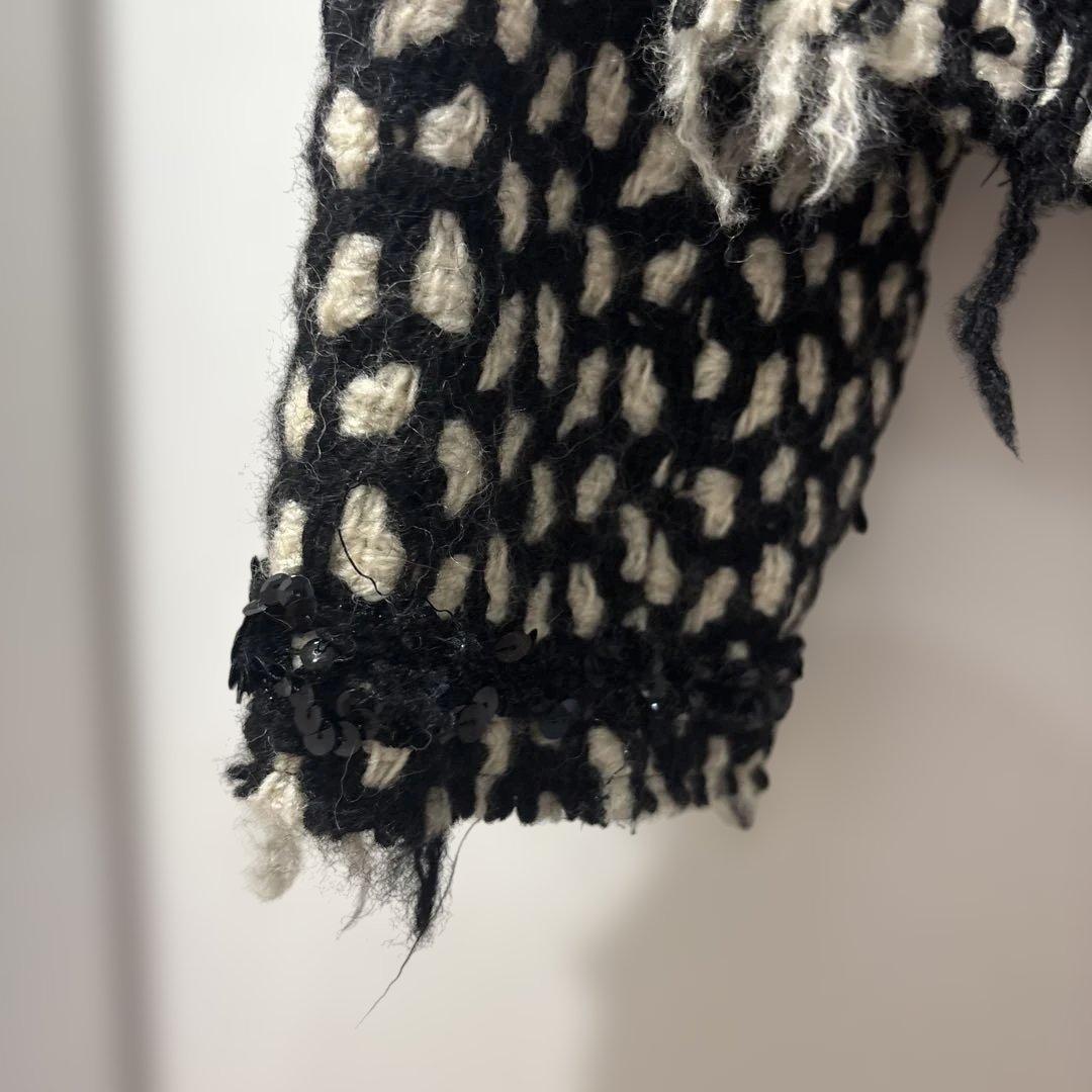 ジュンヤワタナベ　コムデギャルソン　ツィードジャケット　スパンコール