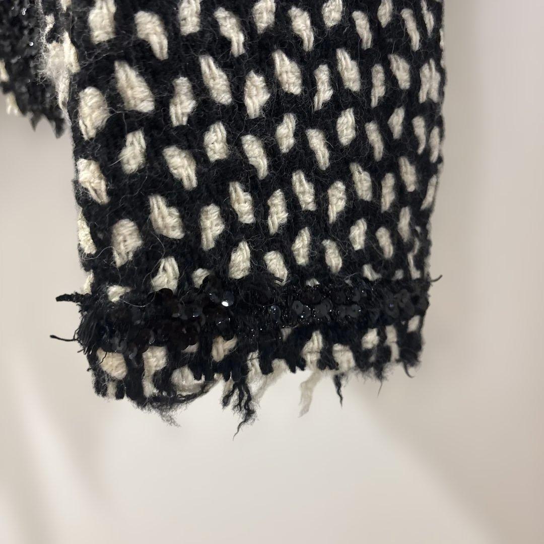 ジュンヤワタナベ　コムデギャルソン　ツィードジャケット　スパンコール