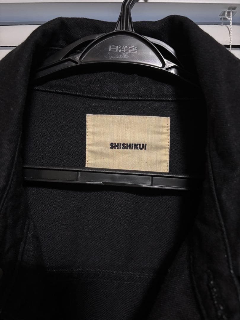 最終値下げ！shishikui Denim Ja / BLACK
