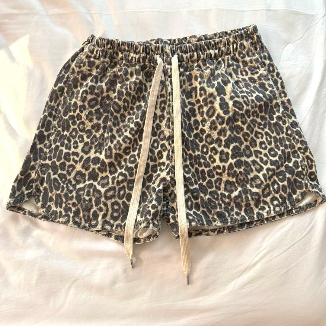 シールームリン ヒョウ柄 レオパード ショートパンツ Mサイズ