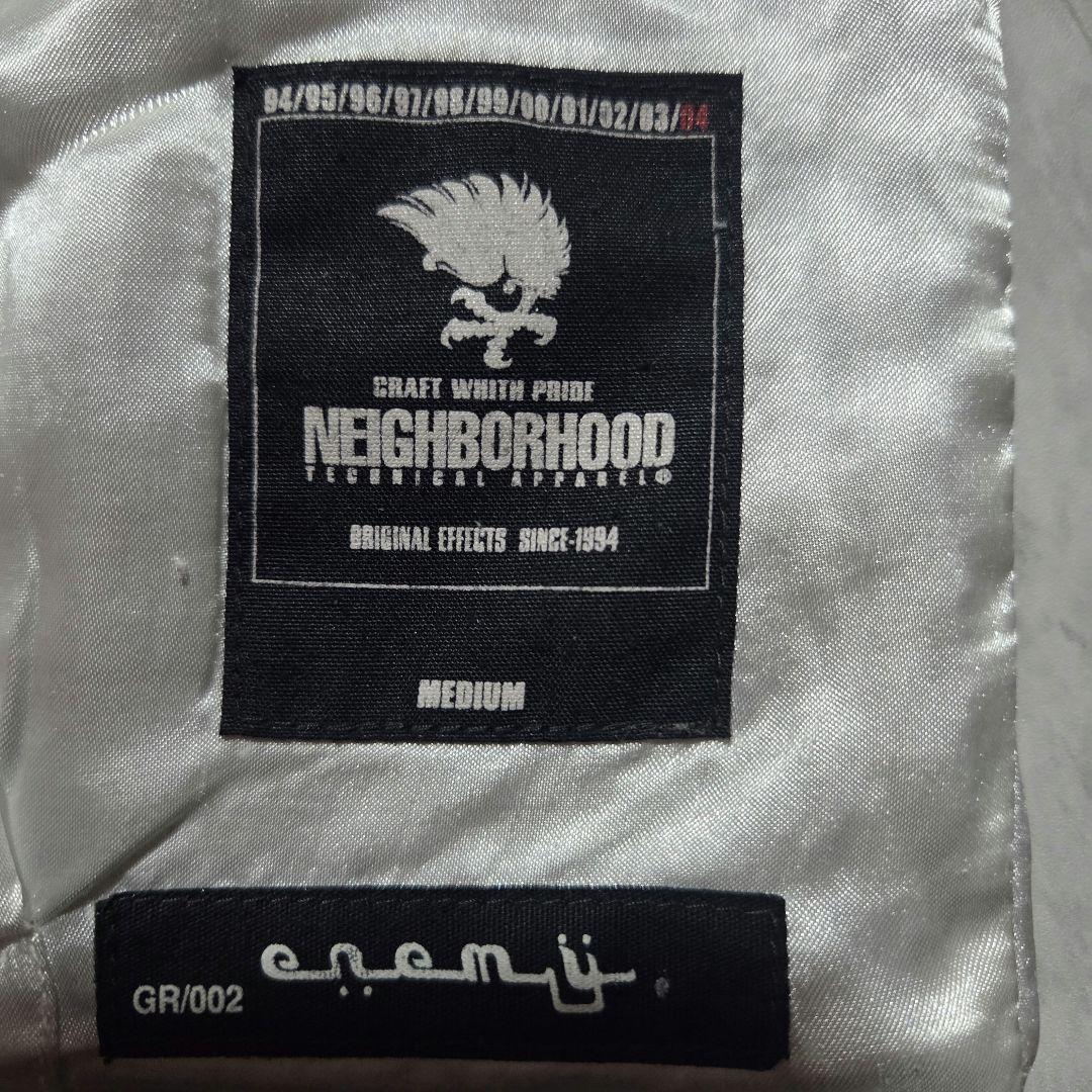 古着 NEIGHBORHOOD リバーシブルスタジャンキルティング両面刺繍 黒M