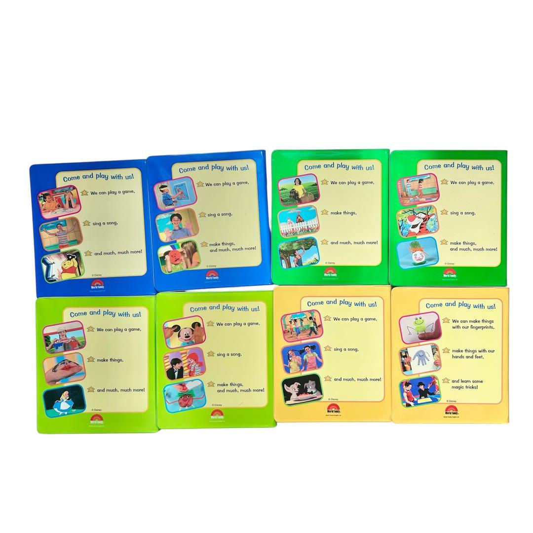 レッツプレイ　DWE ディズニー英語システム　プレイセット　DVD 未開封品多数