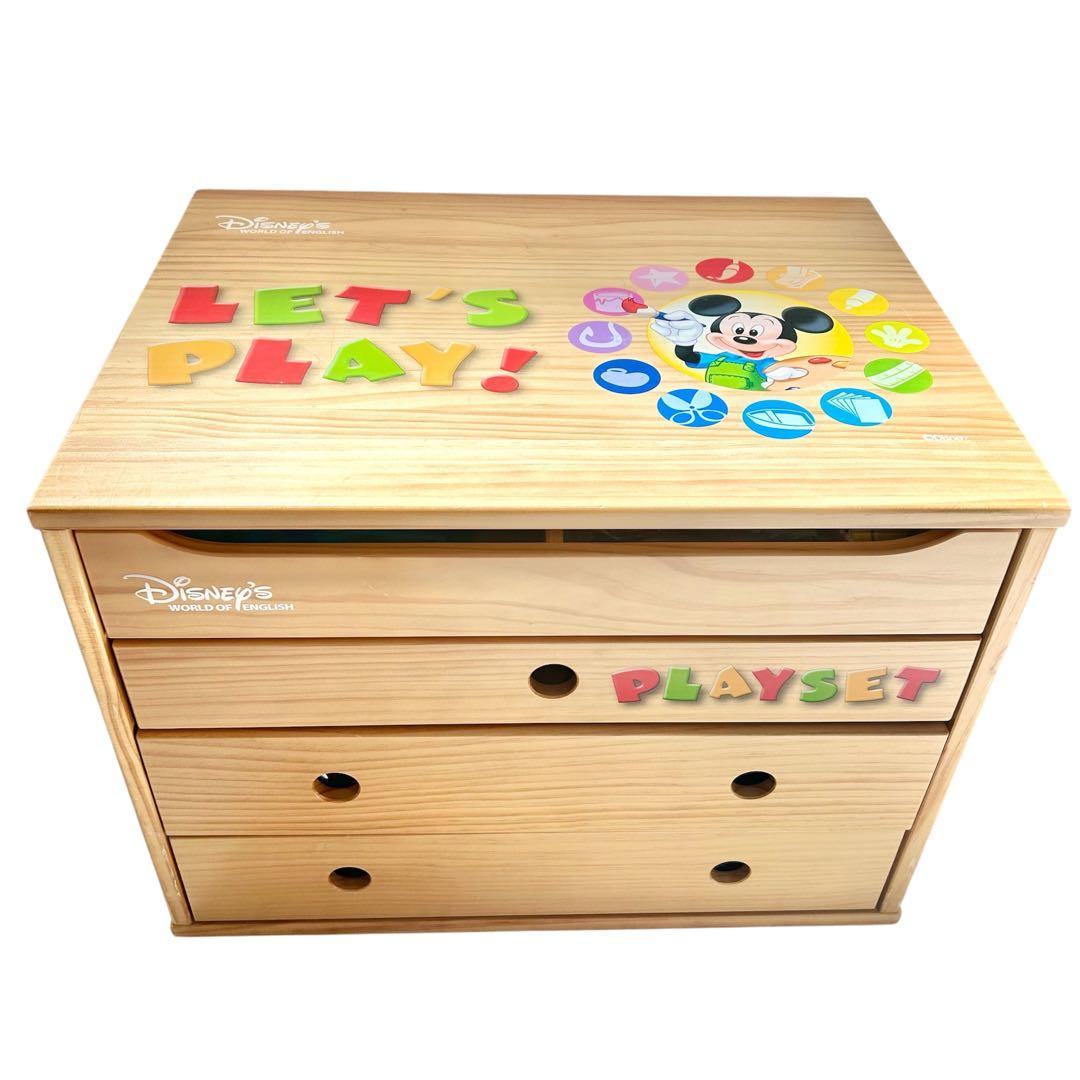 レッツプレイ　DWE ディズニー英語システム　プレイセット　DVD 未開封品多数