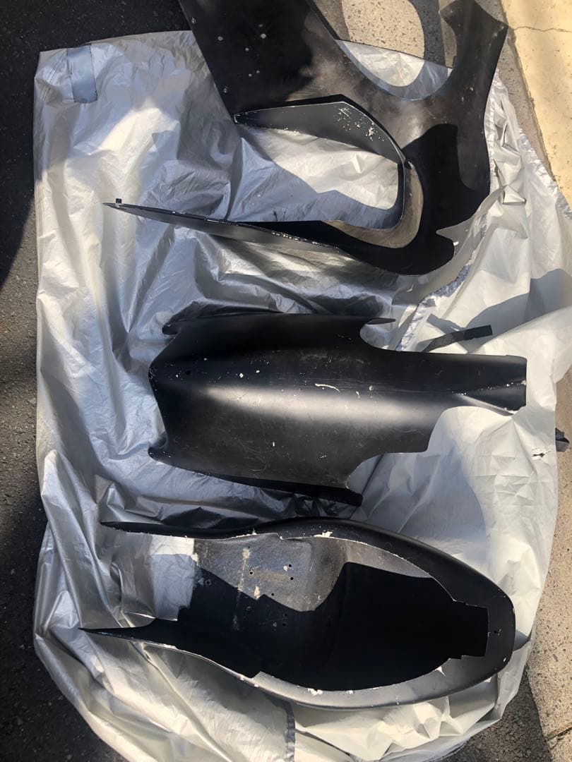 rs125 3点セット (アッパー、アンダー、シートカウル)