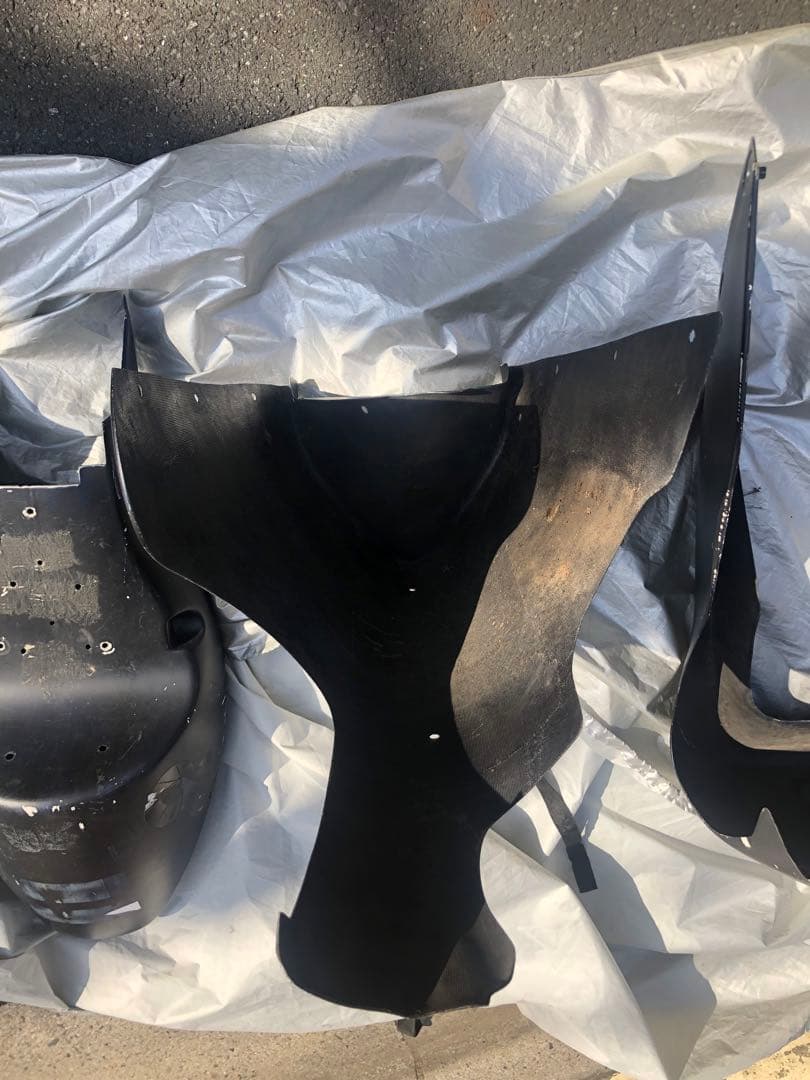 rs125 3点セット (アッパー、アンダー、シートカウル)