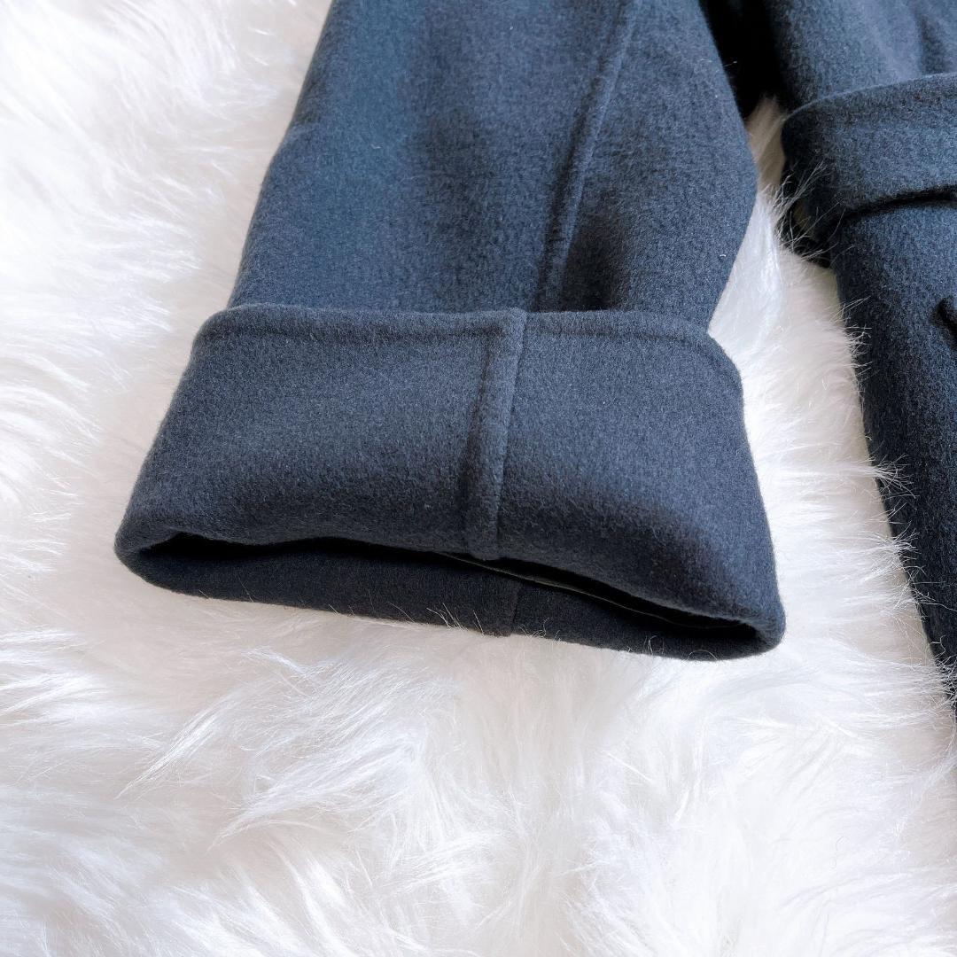 スローブイエナ　25AW　スーパー140　ダブルフェイスベルデットコート