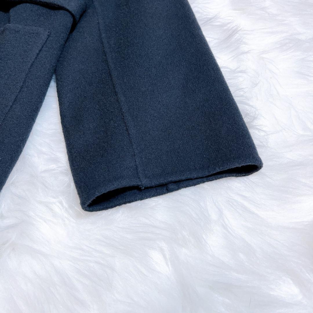 スローブイエナ　25AW　スーパー140　ダブルフェイスベルデットコート