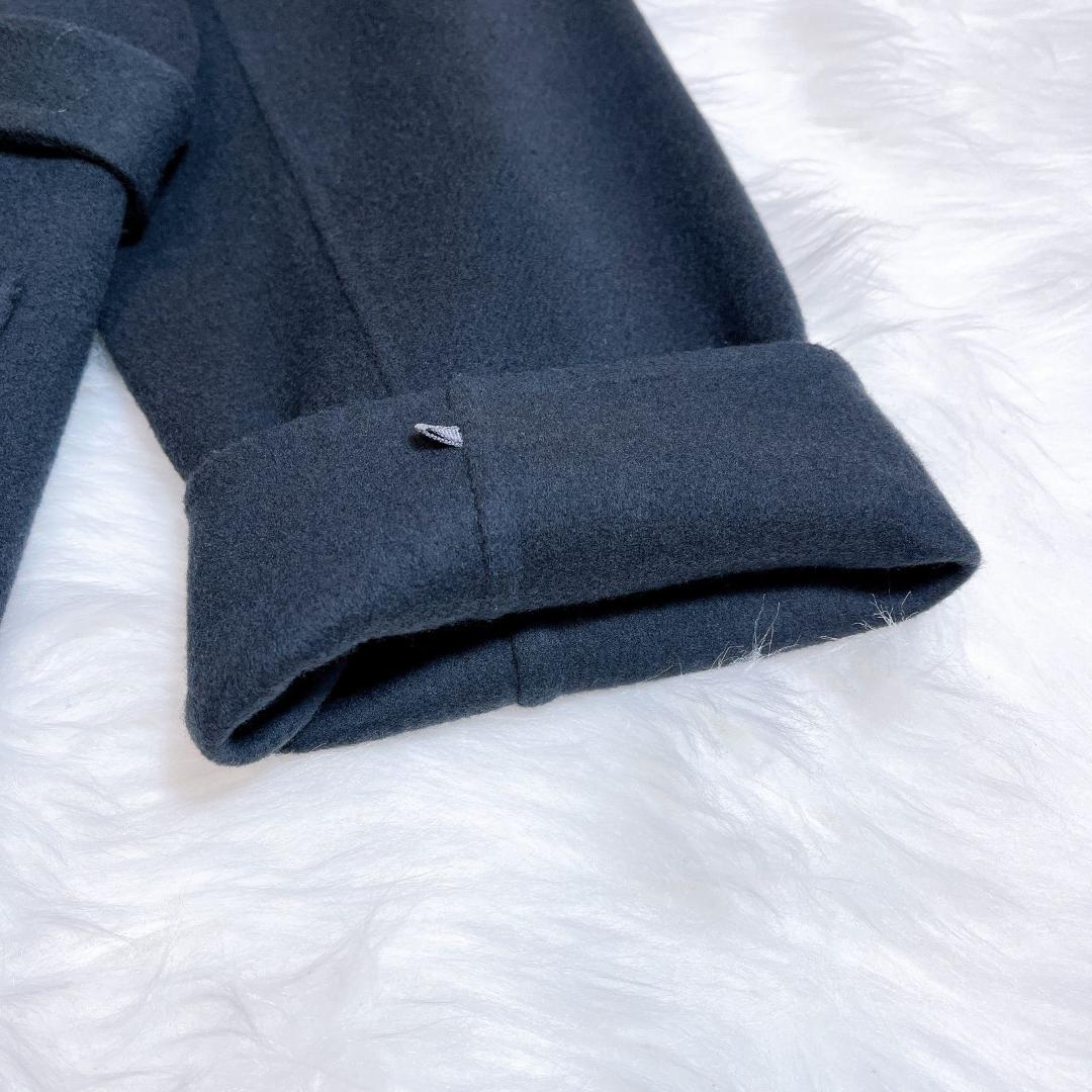 スローブイエナ　25AW　スーパー140　ダブルフェイスベルデットコート