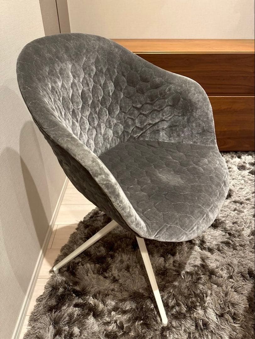 BoConcept Adelaide 上質感ダイニングチェア回転式 ②グレー系