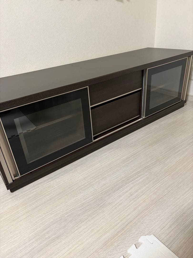 【送料込・処分】ニトリ テレビ台 ローボード150 ウォルナット 早い者勝ち