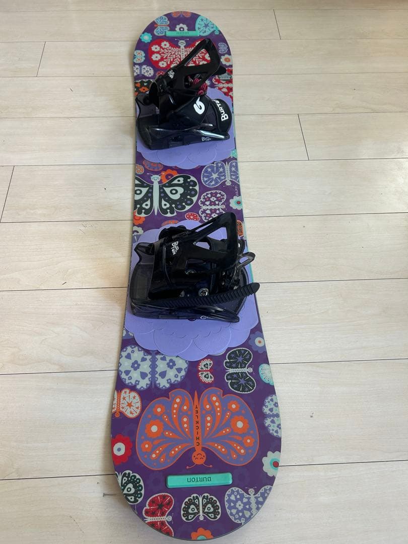 【女の子/キッズ】BURTON 115cm ボード ブーツ ビンディングセット