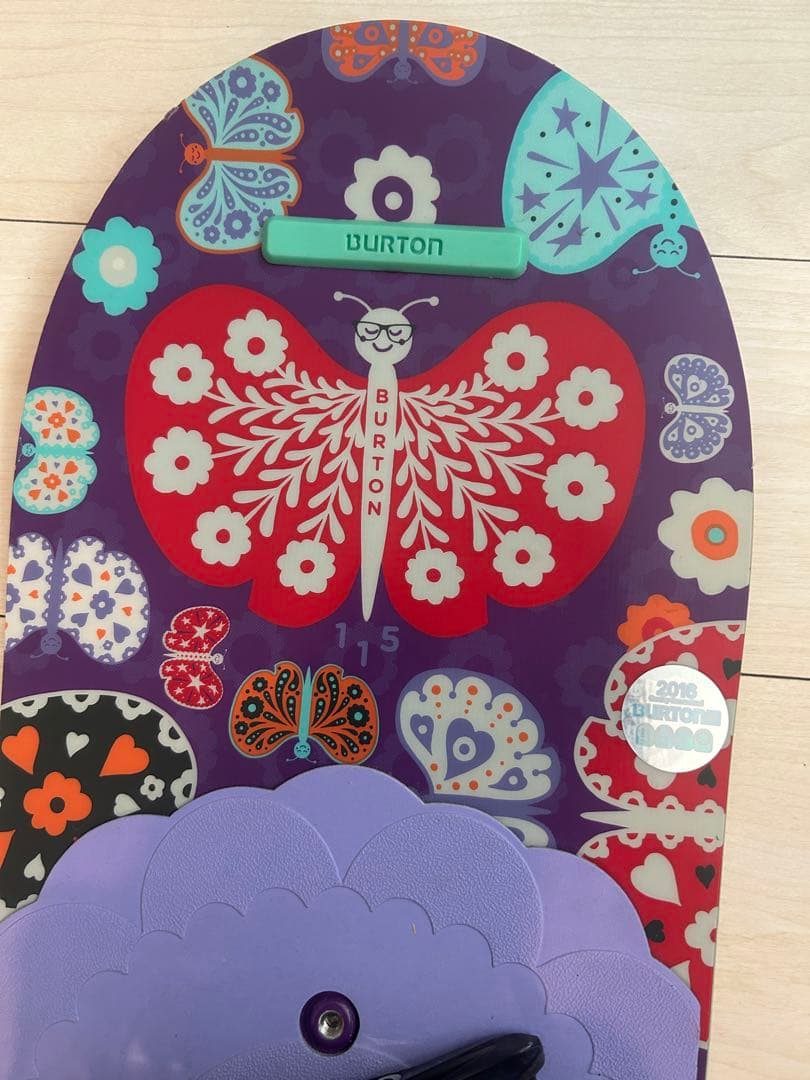 【女の子/キッズ】BURTON 115cm ボード ブーツ ビンディングセット