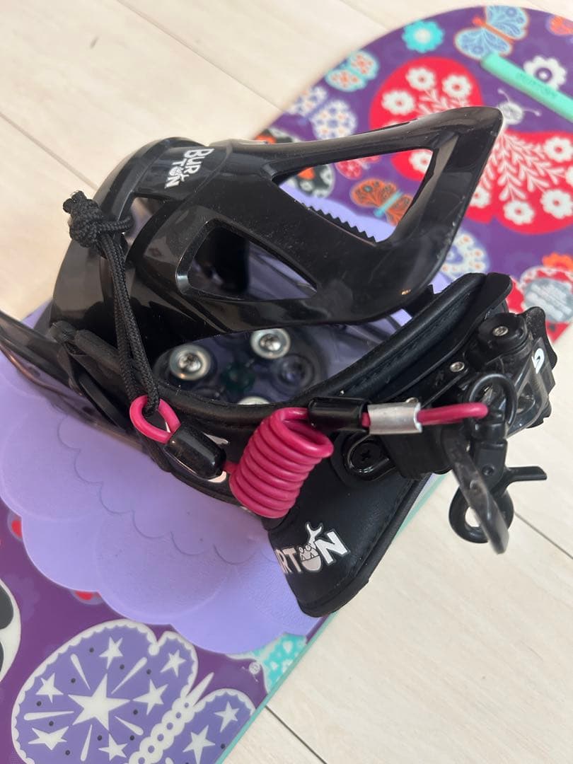 【女の子/キッズ】BURTON 115cm ボード ブーツ ビンディングセット