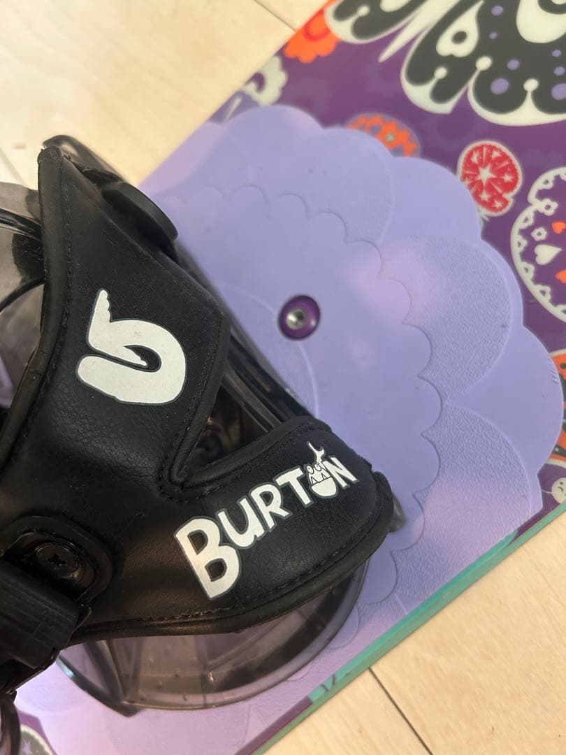 【女の子/キッズ】BURTON 115cm ボード ブーツ ビンディングセット