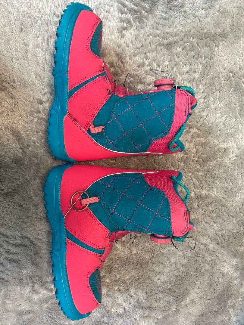 【女の子/キッズ】BURTON 115cm ボード ブーツ ビンディングセット