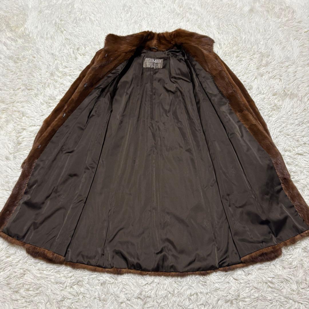 EMBA/エンバ セーブル 毛皮 ロング コート
