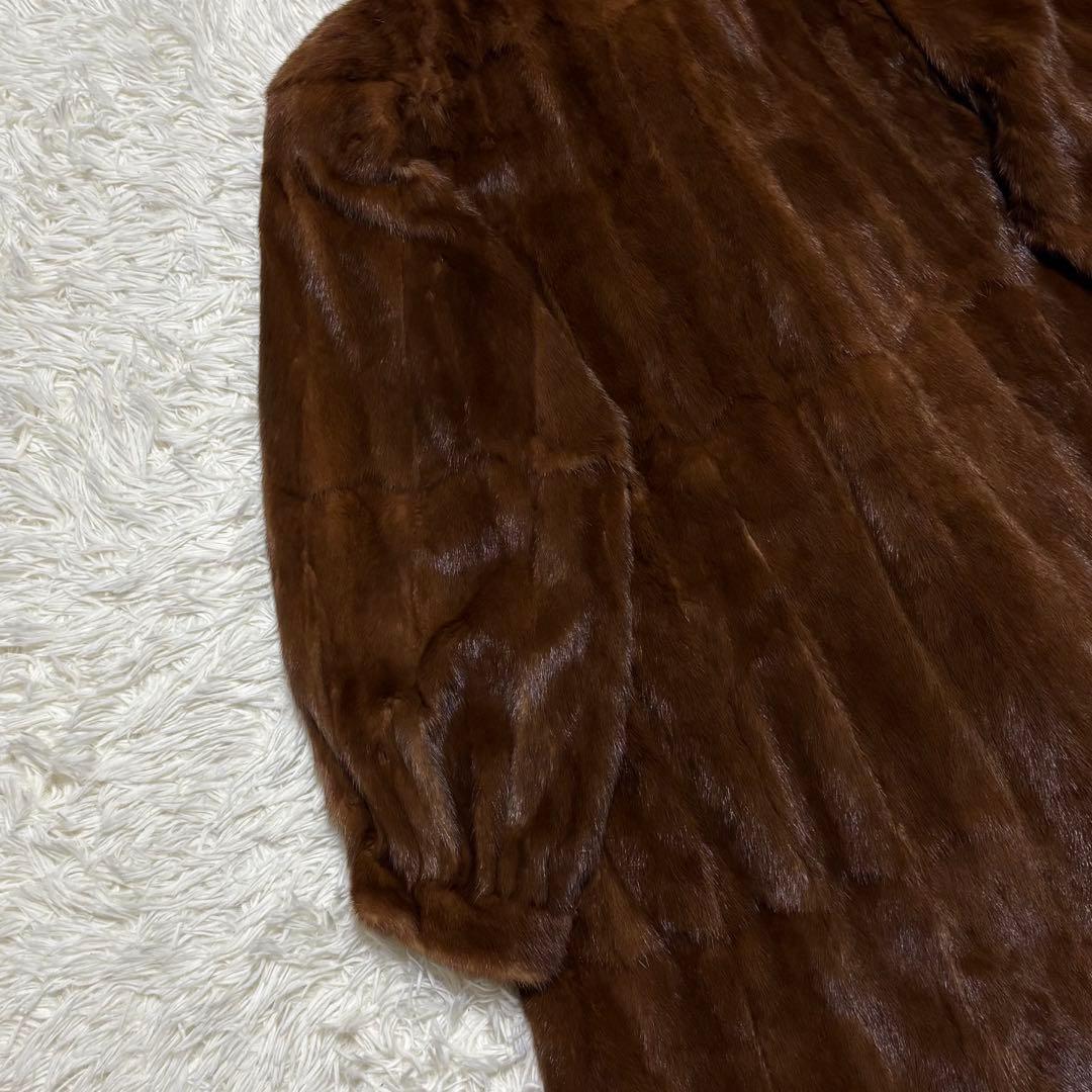 EMBA/エンバ セーブル 毛皮 ロング コート