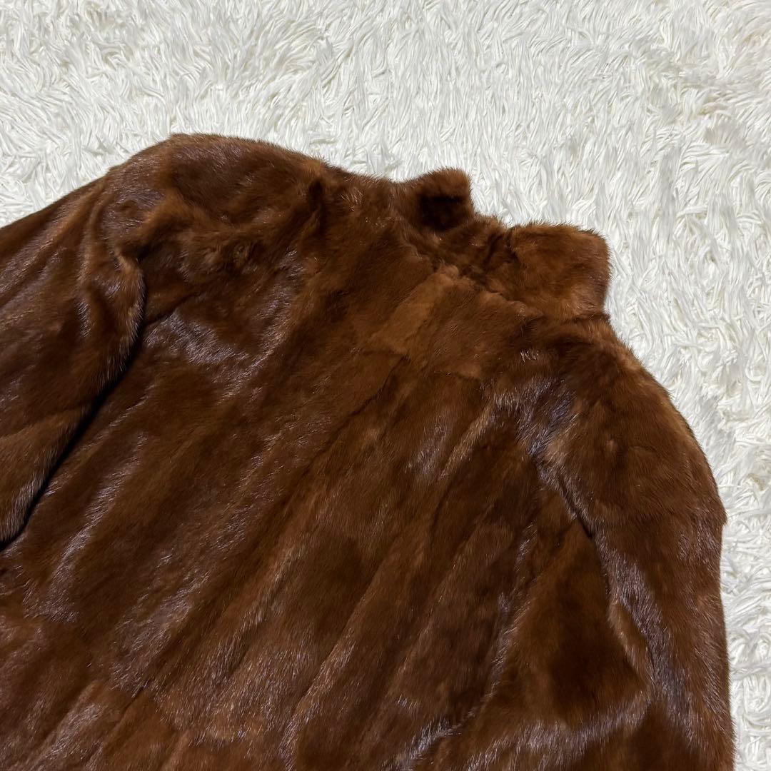 EMBA/エンバ セーブル 毛皮 ロング コート