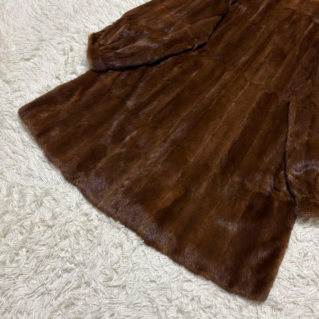 EMBA/エンバ セーブル 毛皮 ロング コート