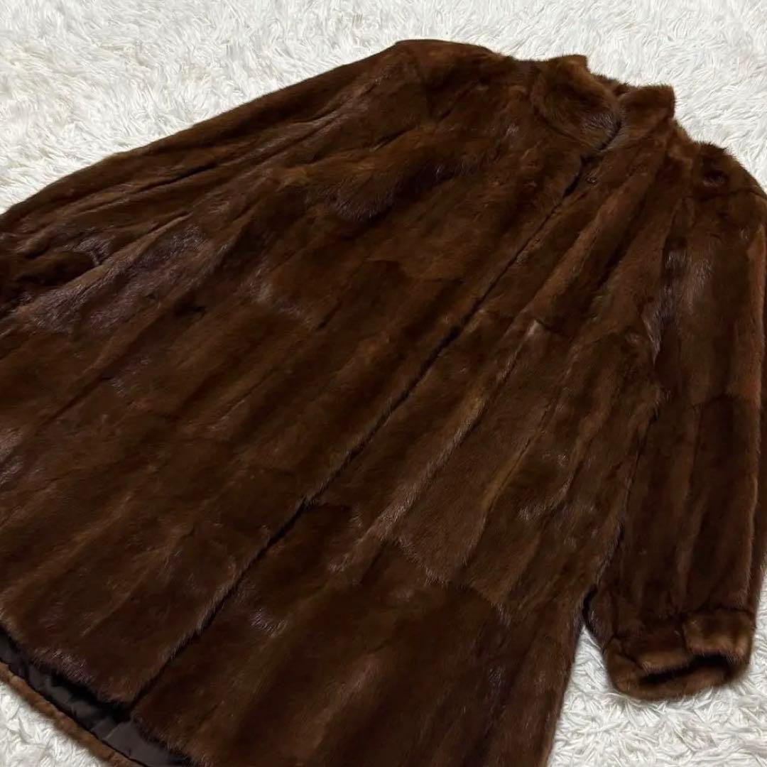 EMBA/エンバ セーブル 毛皮 ロング コート