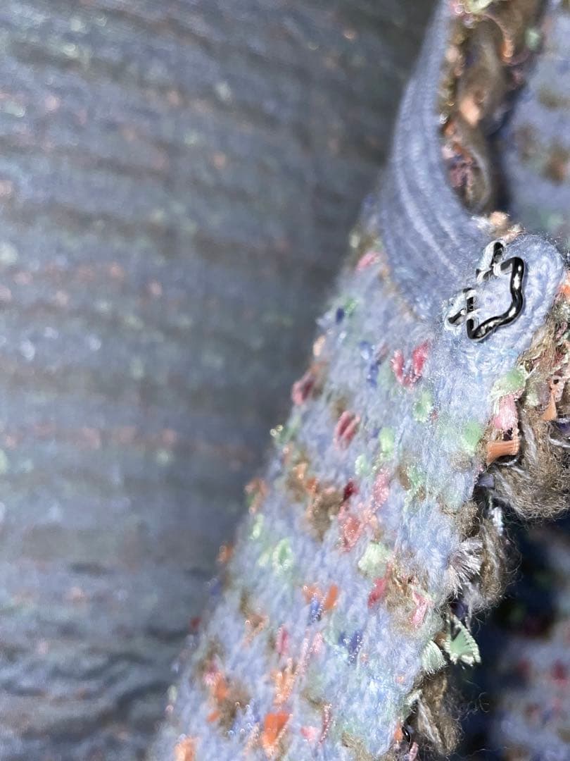 ラピーヌ LAPINE ROUJE ノーカラー ジャケット 46 大きいサイズ