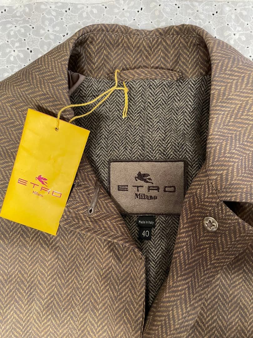 美品　エトロ　コート　40サイズ