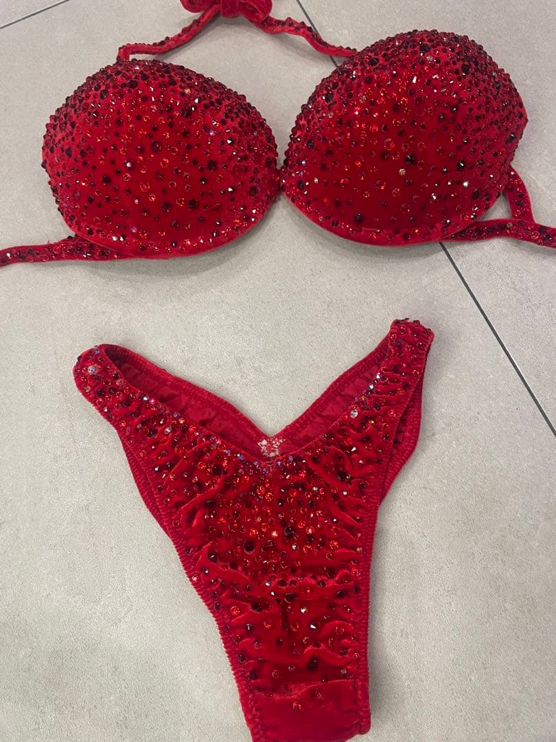 JBBFコスチューム⭐︎ビキニフィットネス用ビキニ