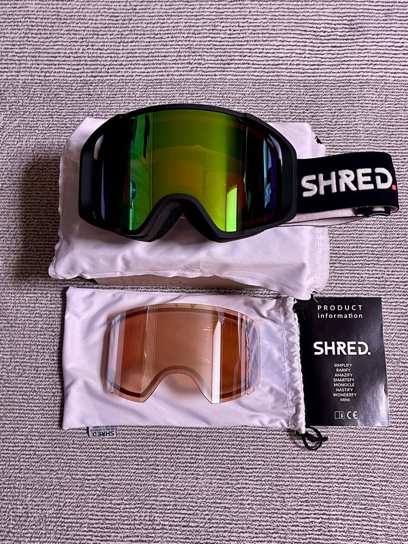 SHRED. | SIMPLIFY+ ゴーグル