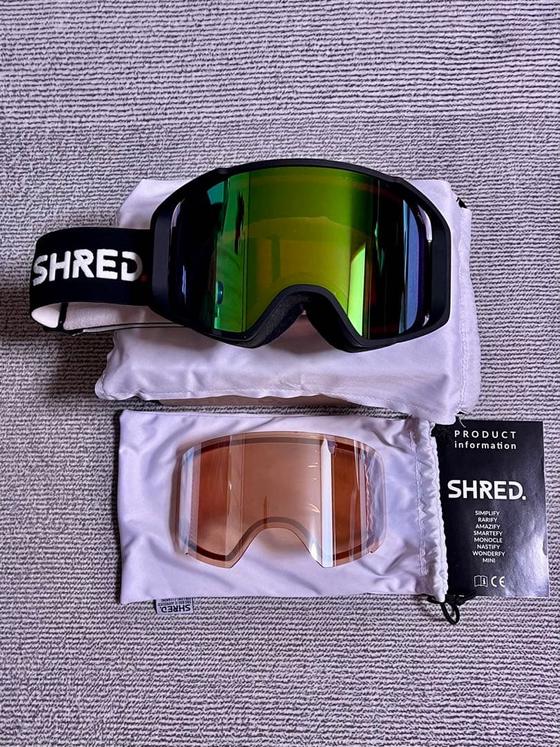SHRED. | SIMPLIFY+ ゴーグル