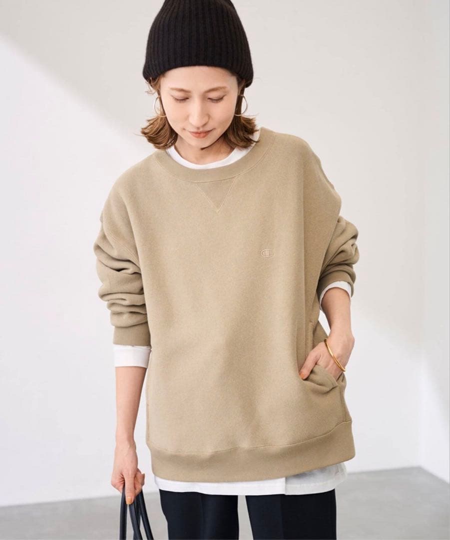 フレームワーク Champion 別注製品染めREVERSE WEAVEポケット