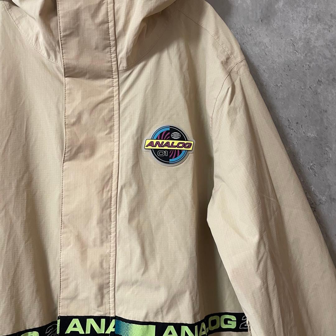 Burtonバートンスキーウェアスノーボードジャケットパーカーフードベージュ希少