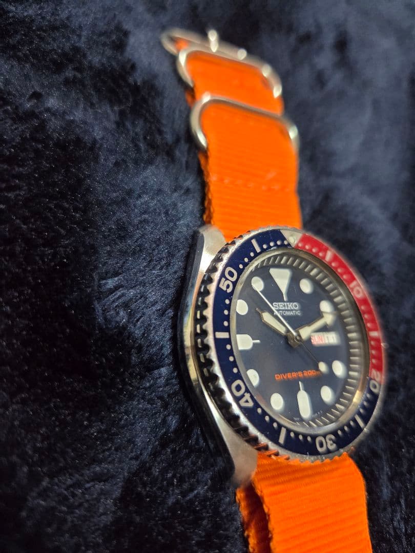 n*z様 SEIKO 7s26-0020 ダイバー　ラバー&NATOベルト　バネ