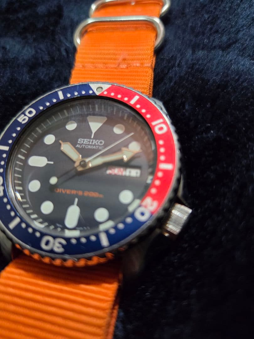 n*z様 SEIKO 7s26-0020 ダイバー　ラバー&NATOベルト　バネ