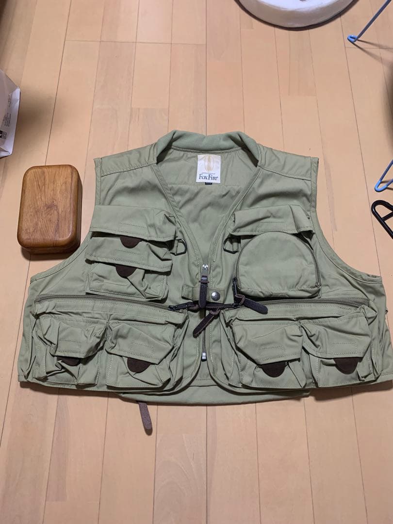 よ*ー様 FOX FIRE エントモロジスト フライベスト　フライフィッシング