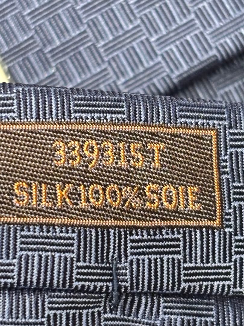 未使用品 HERMES シルクタイ ラ・クレ・デュ・ボヌール　339315T